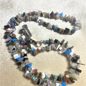 Multi-Stone Eyeglass Chain Holder #83